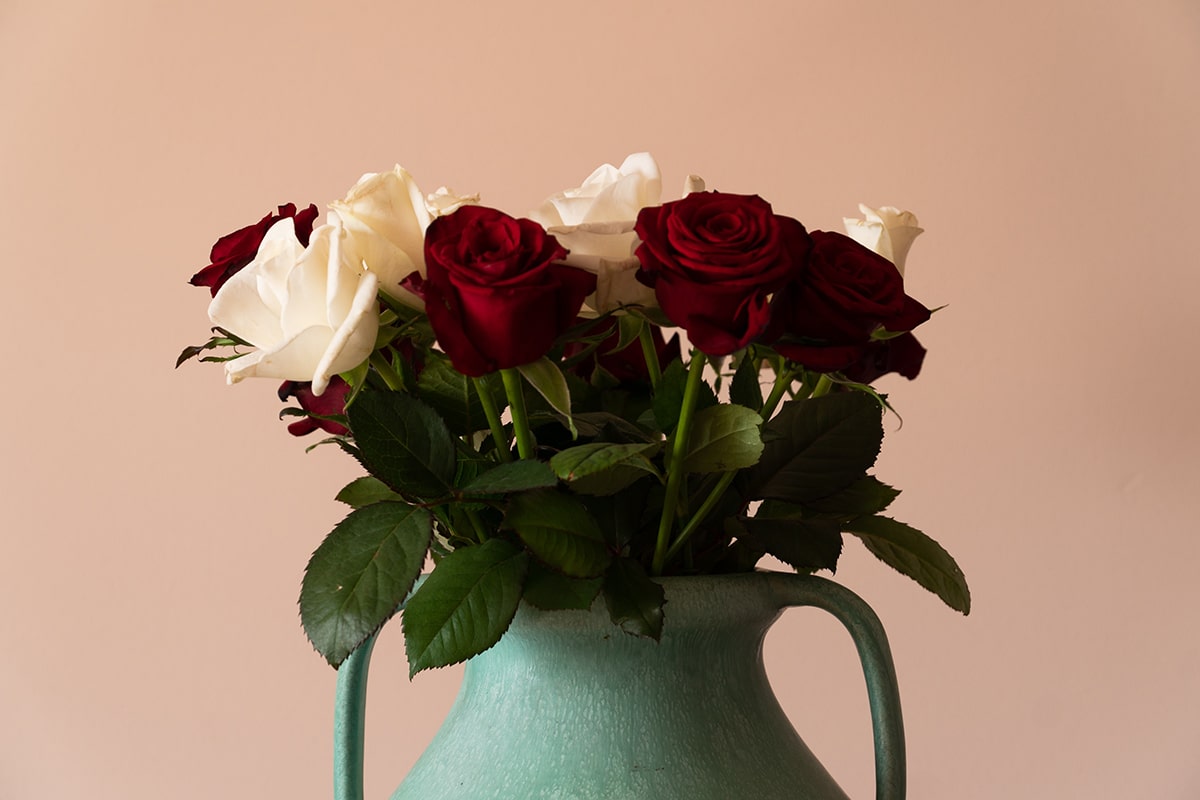 A few simple rules for choosing the right vase for roses